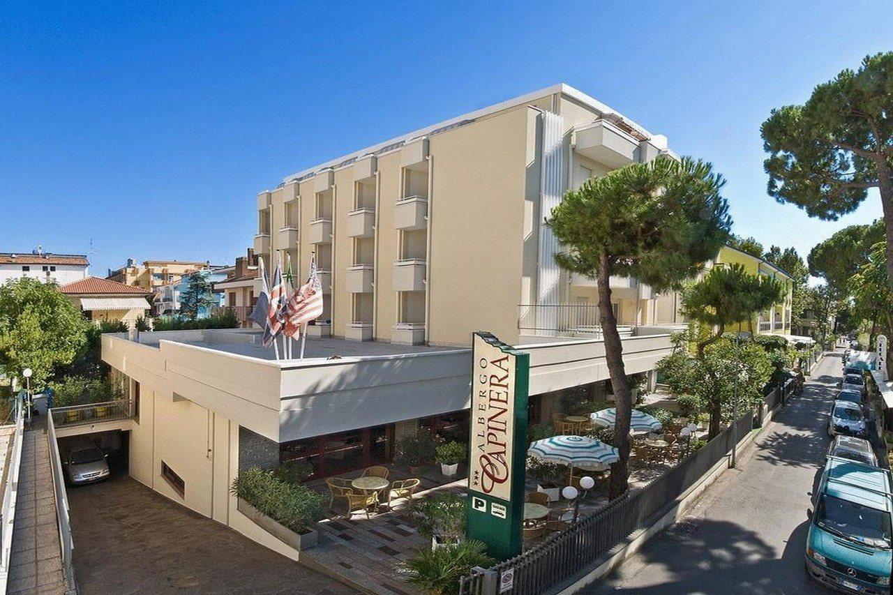 Hotel Capinera Ріміні Екстер'єр фото